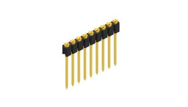 Fischer Elektronik Buchsenleiste (Präzision) Anzahl Reihen: 1 10040319 10St.