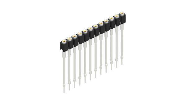 Fischer Elektronik Buchsenleiste (Präzision) Anzahl Reihen: 1 10040714 10St.
