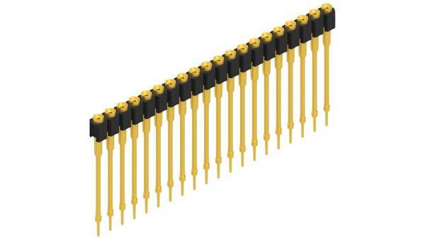 Fischer Elektronik Buchsenleiste (Präzision) Anzahl Reihen: 1 10040722 10St.