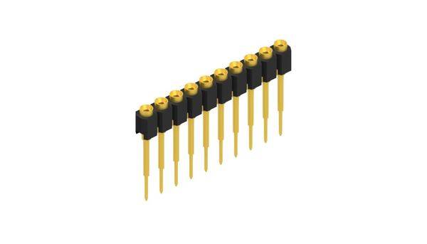 Fischer Elektronik Buchsenleiste (Präzision) Anzahl Reihen: 1 10040759 10St.