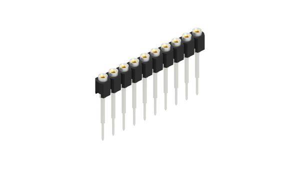 Fischer Elektronik Buchsenleiste (Präzision) Anzahl Reihen: 1 10040761 10St.