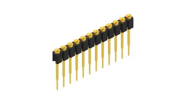 Fischer Elektronik Buchsenleiste (Präzision) Anzahl Reihen: 1 10040764 10St.