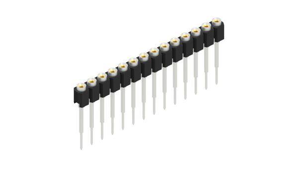 Fischer Elektronik Buchsenleiste (Präzision) Anzahl Reihen: 1 10040770 10St.