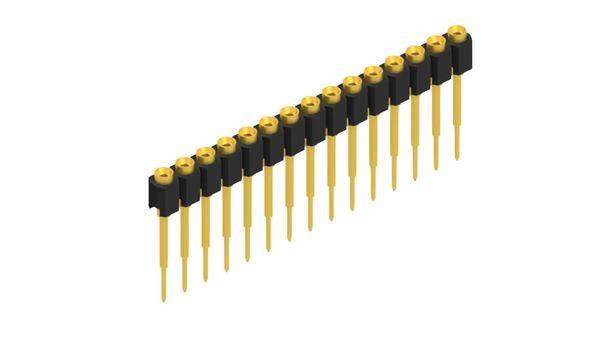 Fischer Elektronik Buchsenleiste (Präzision) Anzahl Reihen: 1 10040771 10St.