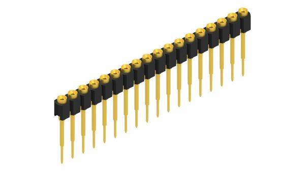 Fischer Elektronik Buchsenleiste (Präzision) Anzahl Reihen: 1 10040780 10St.
