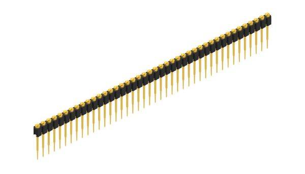 Fischer Elektronik Buchsenleiste (Präzision) Anzahl Reihen: 1 10040809 10St.