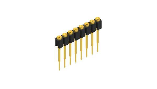 Fischer Elektronik Buchsenleiste (Präzision) Anzahl Reihen: 1 10127098 10St.