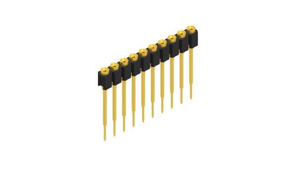 Fischer Elektronik Buchsenleiste (Präzision) Anzahl Reihen: 1 10040760 10St.