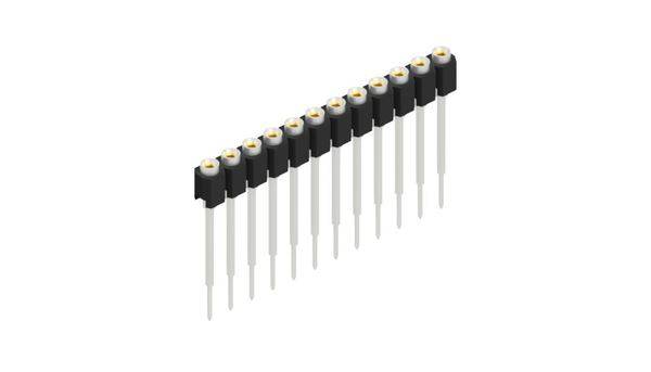 Fischer Elektronik Buchsenleiste (Präzision) Anzahl Reihen: 1 10040766 10St.