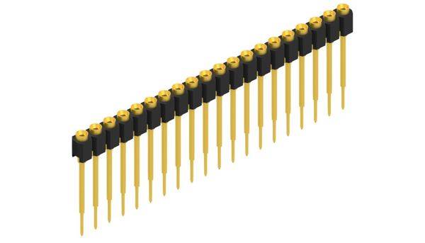 Fischer Elektronik Buchsenleiste (Präzision) Anzahl Reihen: 1 10040783 10St.
