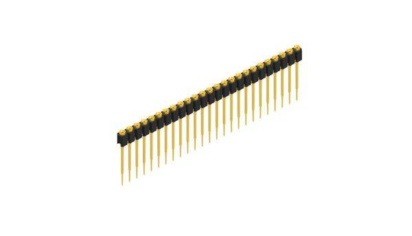 Fischer Elektronik Buchsenleiste (Präzision) Anzahl Reihen: 1 10040793 10St.