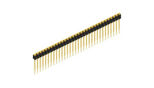Fischer Elektronik Buchsenleiste (Präzision) Anzahl Reihen: 1 10040799 10St.