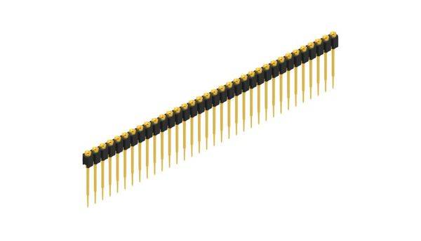 Fischer Elektronik Buchsenleiste (Präzision) Anzahl Reihen: 1 10040805 10St.