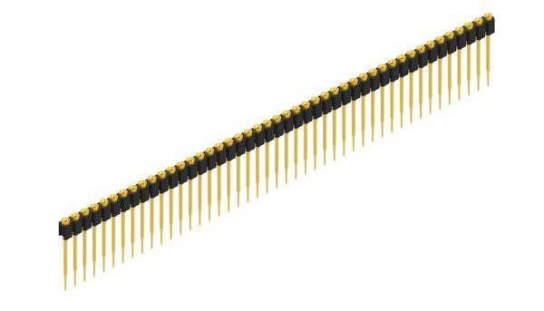 Fischer Elektronik Buchsenleiste (Präzision) Anzahl Reihen: 1 10040811 10St.