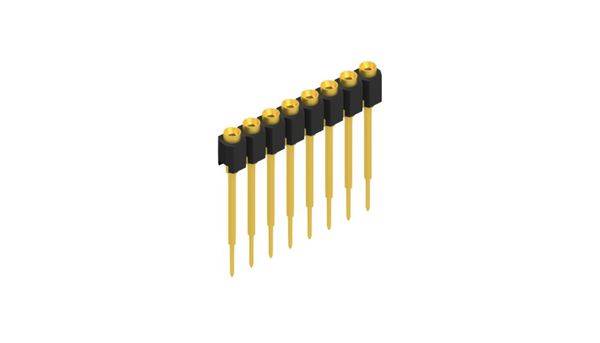 Fischer Elektronik Buchsenleiste (Präzision) Anzahl Reihen: 1 10040754 10St.