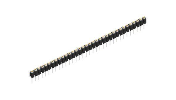 Fischer Elektronik Buchsenleiste (Präzision) Anzahl Reihen: 1 10041065 10St.