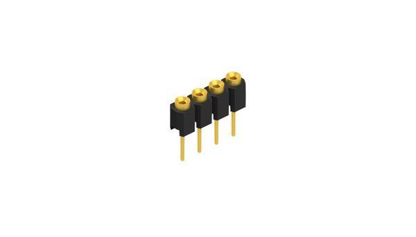 Fischer Elektronik Buchsenleiste (Präzision) Anzahl Reihen: 1 10041005 10St.