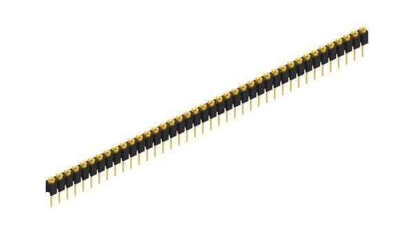 Fischer Elektronik Buchsenleiste (Präzision) Anzahl Reihen: 1 10041076 10St.