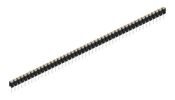 Fischer Elektronik Buchsenleiste (Präzision) Anzahl Reihen: 1 10041089 10St.