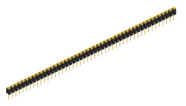Fischer Elektronik Buchsenleiste (Präzision) Anzahl Reihen: 1 10041090 10St.
