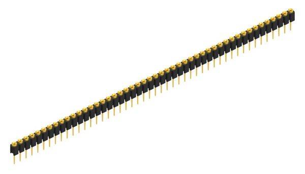Fischer Elektronik Buchsenleiste (Präzision) Anzahl Reihen: 1 10041092 10St.