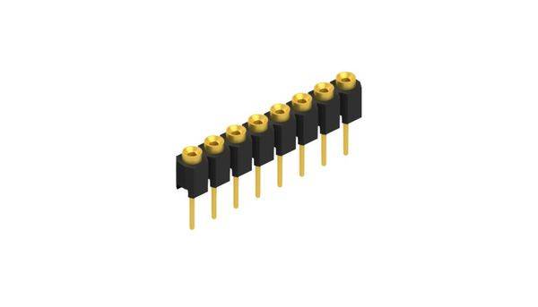 Fischer Elektronik Buchsenleiste (Präzision) Anzahl Reihen: 1 10041012 10St.