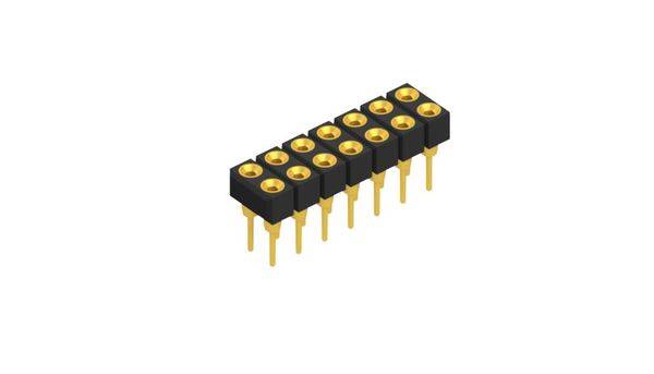 Fischer Elektronik Buchsenleiste (Präzision) Anzahl Reihen: 2 10041112 10St.