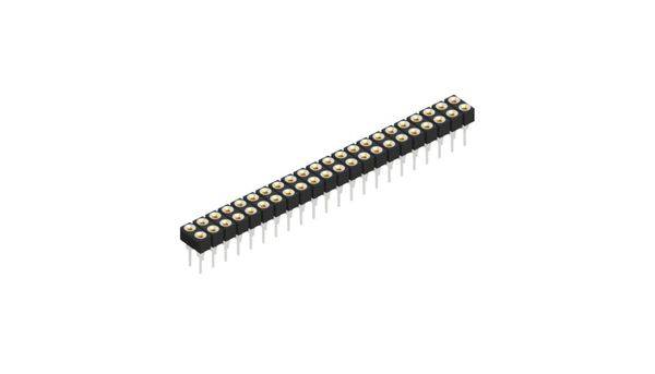 Fischer Elektronik Buchsenleiste (Präzision) Anzahl Reihen: 2 10041143 10St.
