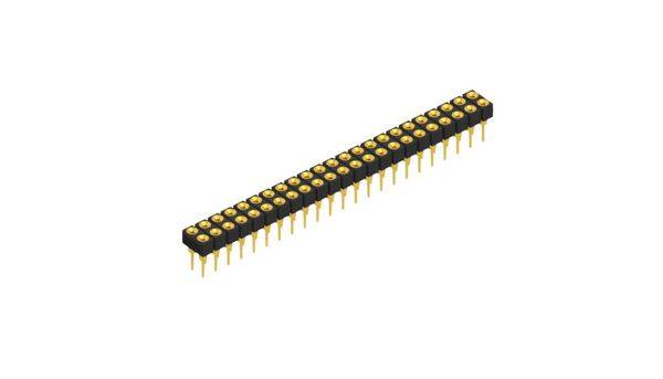 Fischer Elektronik Buchsenleiste (Präzision) Anzahl Reihen: 2 10041144 10St.