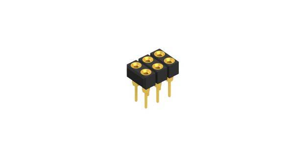 Fischer Elektronik Buchsenleiste (Präzision) Anzahl Reihen: 2 10041102 10St.