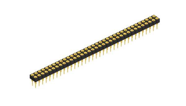 Fischer Elektronik Buchsenleiste (Präzision) Anzahl Reihen: 2 10041168 10St.