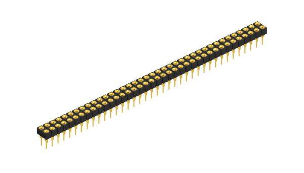 Fischer Elektronik Buchsenleiste (Präzision) Anzahl Reihen: 2 10041174 10St.