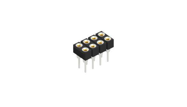 Fischer Elektronik Buchsenleiste (Präzision) Anzahl Reihen: 2 10041105 10St.