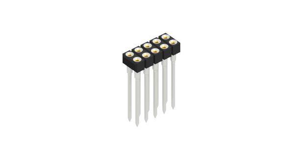 Fischer Elektronik Buchsenleiste (Präzision) Anzahl Reihen: 2 10041609 10St.