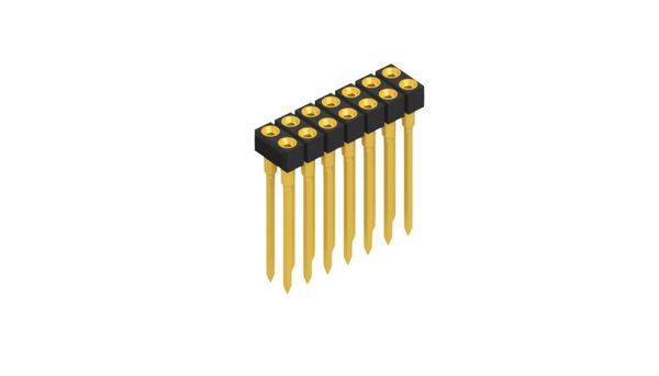 Fischer Elektronik Buchsenleiste (Präzision) Anzahl Reihen: 2 10041612 10St.