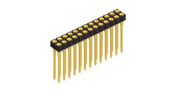 Fischer Elektronik Buchsenleiste (Präzision) Anzahl Reihen: 2 10041624 10St.