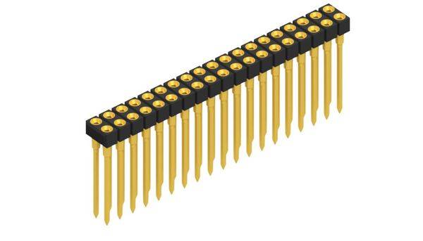 Fischer Elektronik Buchsenleiste (Präzision) Anzahl Reihen: 2 10041636 10St.