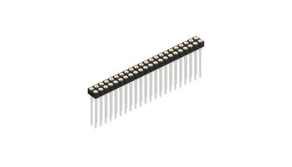 Fischer Elektronik Buchsenleiste (Präzision) Anzahl Reihen: 2 10041643 10St.