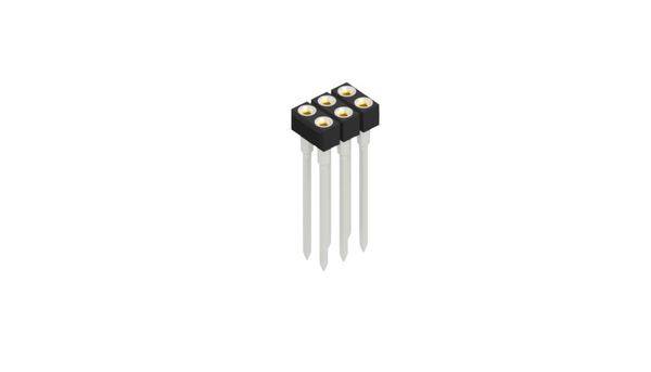 Fischer Elektronik Buchsenleiste (Präzision) Anzahl Reihen: 2 10041603 10St.