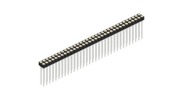 Fischer Elektronik Buchsenleiste (Präzision) Anzahl Reihen: 2 10041665 10St.