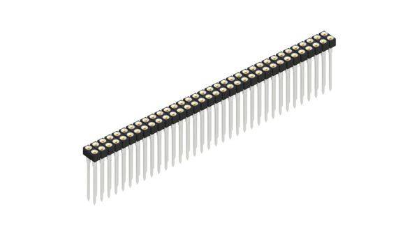Fischer Elektronik Buchsenleiste (Präzision) Anzahl Reihen: 2 10041667 10St.