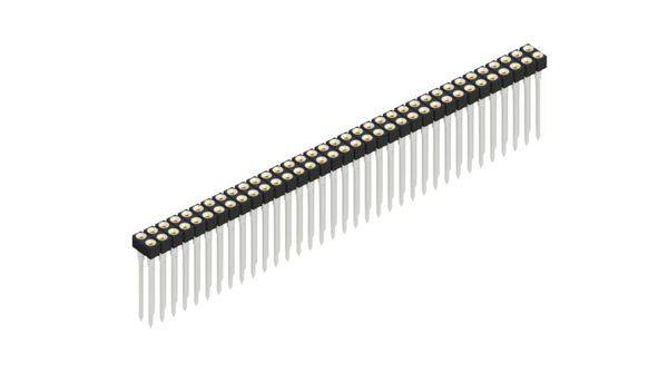 Fischer Elektronik Buchsenleiste (Präzision) Anzahl Reihen: 2 10041669 10St.