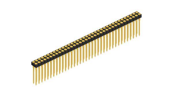 Fischer Elektronik Buchsenleiste (Präzision) Anzahl Reihen: 2 10041670 10St.