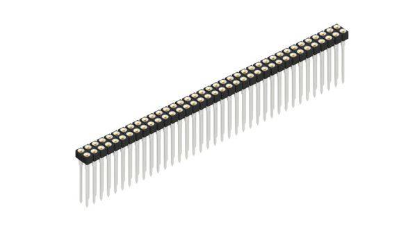 Fischer Elektronik Buchsenleiste (Präzision) Anzahl Reihen: 2 10041673 10St.