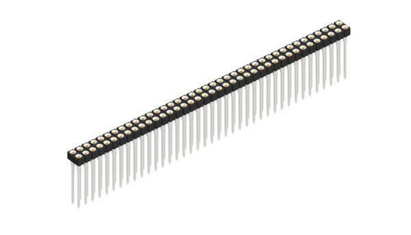 Fischer Elektronik Buchsenleiste (Präzision) Anzahl Reihen: 2 10041677 10St.