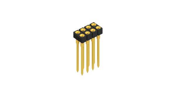 Fischer Elektronik Buchsenleiste (Präzision) Anzahl Reihen: 2 10041604 10St.