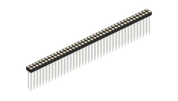 Fischer Elektronik Buchsenleiste (Präzision) Anzahl Reihen: 2 10041679 10St.