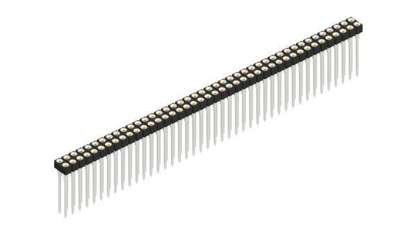 Fischer Elektronik Buchsenleiste (Präzision) Anzahl Reihen: 2 10041683 10St.