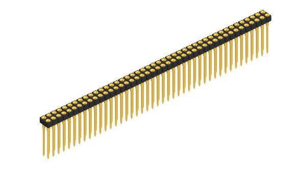 Fischer Elektronik Buchsenleiste (Präzision) Anzahl Reihen: 2 10041684 10St.