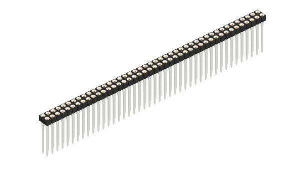 Fischer Elektronik Buchsenleiste (Präzision) Anzahl Reihen: 2 10041685 10St.